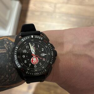 Black Tactical Men's Watch